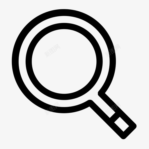搜索放大镜市场svg_新图网 https://ixintu.com 搜索 放大镜 市场 ui ux web 应用程序 用户界面