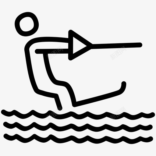 冲浪板海滩娱乐svg_新图网 https://ixintu.com 海滩 冲浪板 娱乐 度假 大海 冲浪 涂鸦
