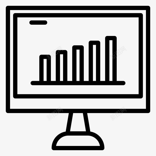 分析网络营销3线性svg_新图网 https://ixintu.com 分析 网络营销 线性