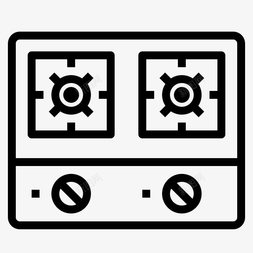 炉子烹饪108线性svg_新图网 https://ixintu.com 炉子 烹饪 线性
