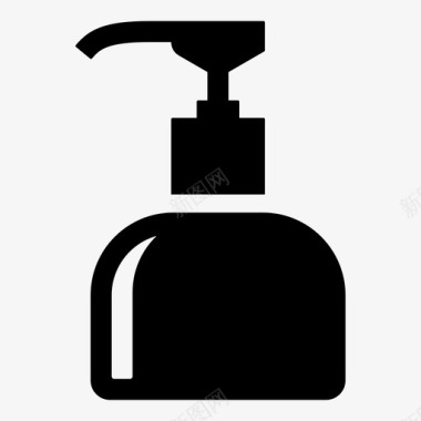皂液器洗手液液体分配器图标