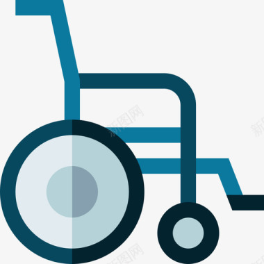 轮椅残疾人援助22平板图标