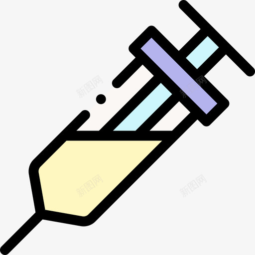 注射医疗服务20线性颜色svg_新图网 https://ixintu.com 注射 医疗服务 线性 颜色
