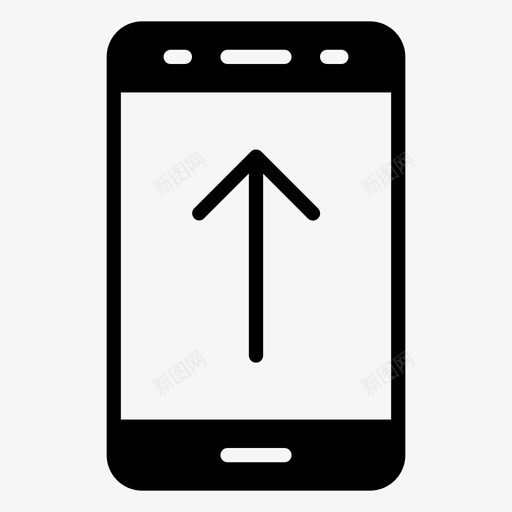 手机升级技术填充图标svg_新图网 https://ixintu.com 手机 升级 技术 填充 图标