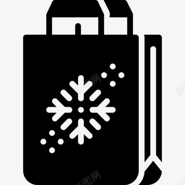 礼品袋冬季139填充图标