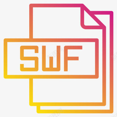 Swf文件文件格式3渐变图标
