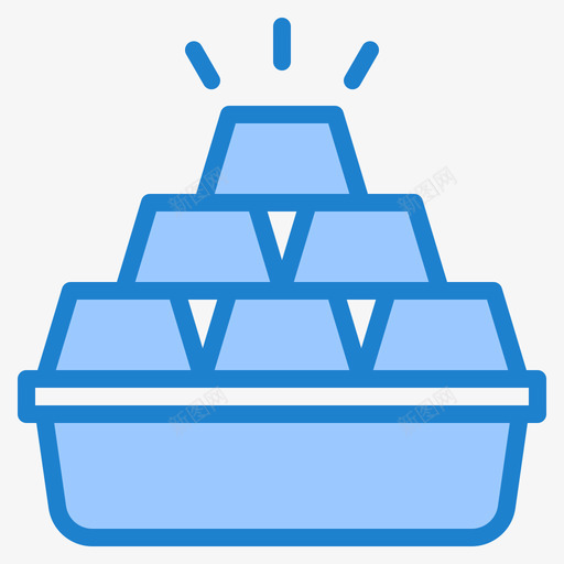 金色12号银行蓝色svg_新图网 https://ixintu.com 金色 12号 银行 蓝色