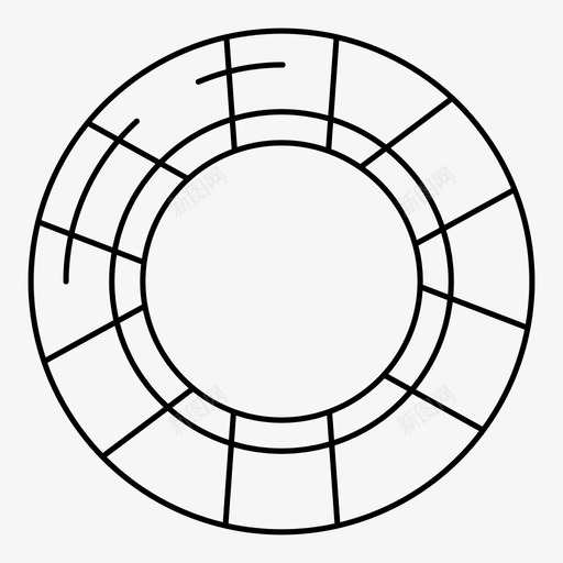 救生圈救命避暑svg_新图网 https://ixintu.com 游泳 救生圈 救命 避暑