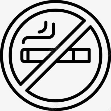 禁烟癌症意识10直系图标