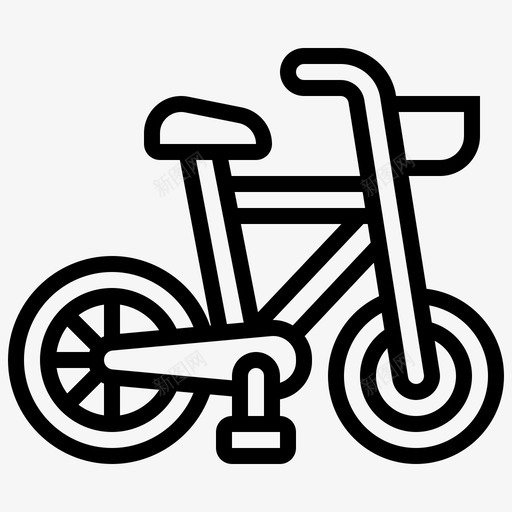 自行车晨练46直线型svg_新图网 https://ixintu.com 自行车 晨练 直线 线型