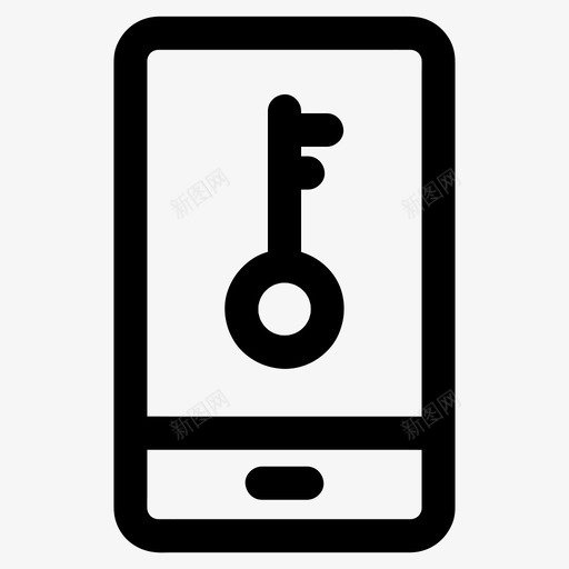 移动钥匙锁打开svg_新图网 https://ixintu.com 移动 钥匙 打开 密码 安全