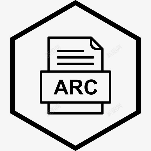 arc文件文件文件类型格式svg_新图网 https://ixintu.com 文件 arc 格式 类型 41个