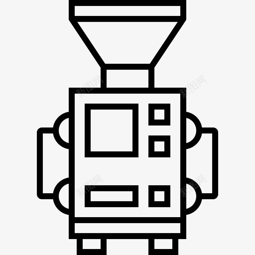 机器工业过程47线性svg_新图网 https://ixintu.com 机器 工业 过程 线性