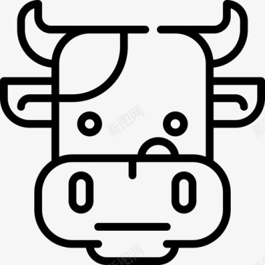 奶牛自然132直系图标