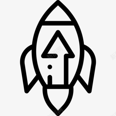 火箭商业444直线型图标