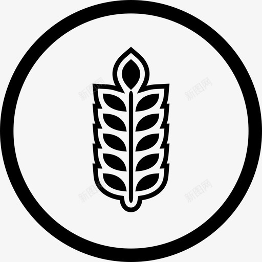 谷物玉米食物svg_新图网 https://ixintu.com 谷物 玉米 食物 小麦