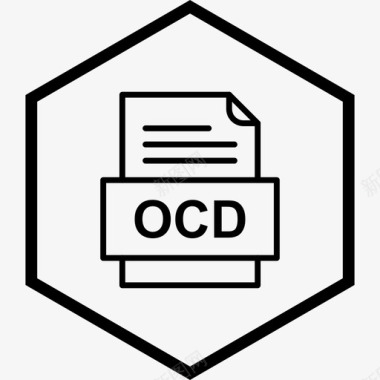 ocd文件文件文件类型格式图标