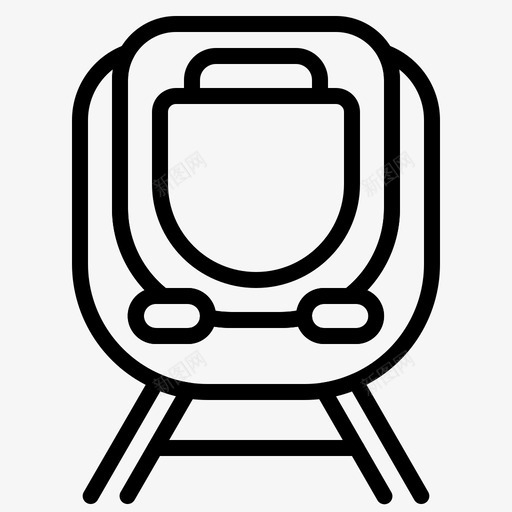铁路度假火车svg_新图网 https://ixintu.com 度假 铁路 火车 旅游 旅游线路