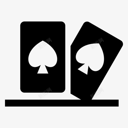 打牌赌场赌博svg_新图网 https://ixintu.com 打牌 赌场 赌博 扑克