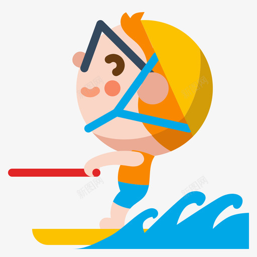 滑雪极限运动28平地svg_新图网 https://ixintu.com 滑雪 极限运动 平地