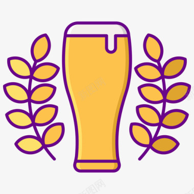 啤酒啤酒厂2原色图标