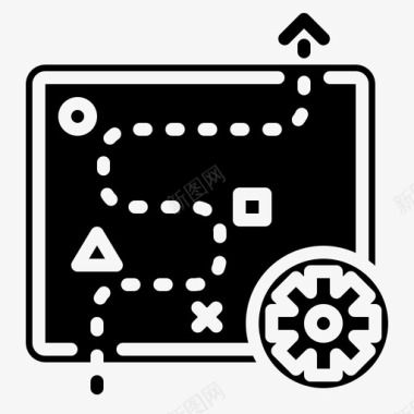 Startegy在线营销39填充图标