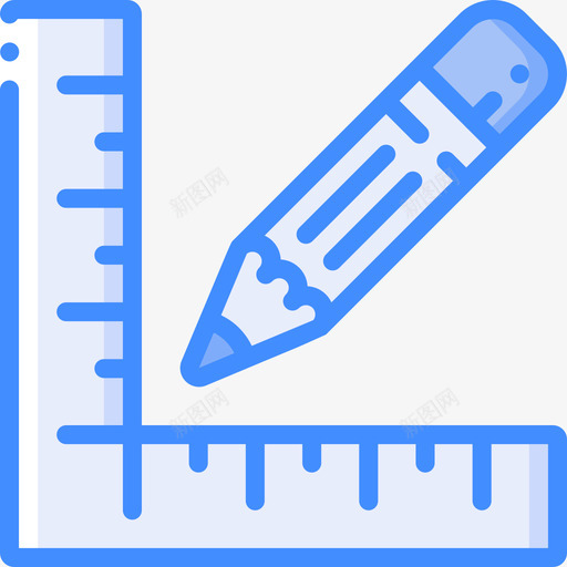 直尺接口110蓝色svg_新图网 https://ixintu.com 直尺 接口 蓝色