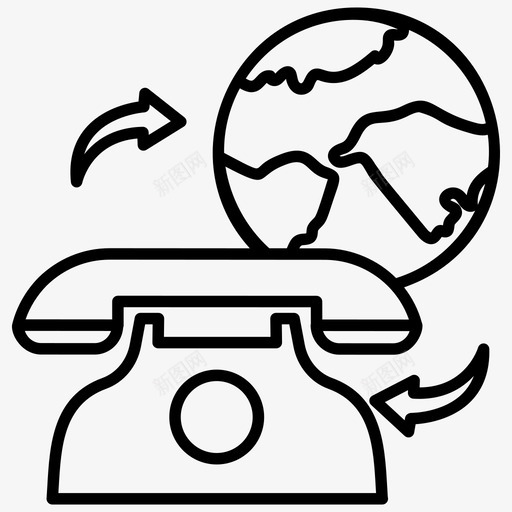 全球通信协作全球网络svg_新图网 https://ixintu.com 全球 通信 全球通 网络 协作 全球网 国际 呼叫 一组 广告 信和