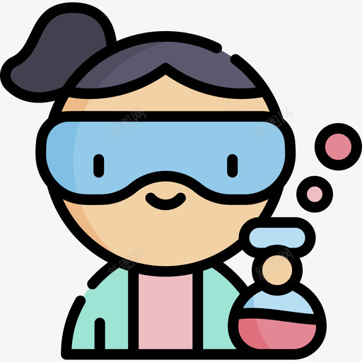 科学家大学47线性颜色svg_新图网 https://ixintu.com 科学家 大学 线性 颜色