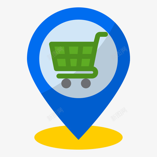 购物导航和地图4平面图svg_新图网 https://ixintu.com 购物 导航 地图 平面图