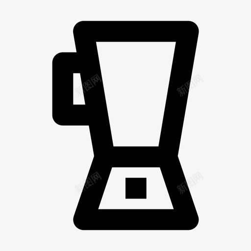 搅拌机食品处理器榨汁机svg_新图网 https://ixintu.com 榨汁机 搅拌机 食品 处理器 电子产品 概述