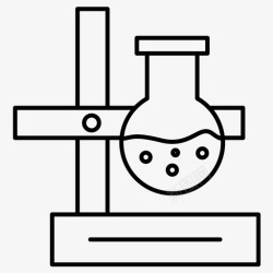 化学实验室化学品实验图标