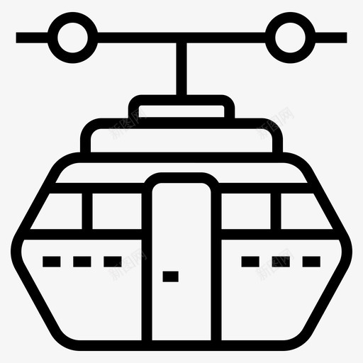 电子缆车飞机缆索运输svg_新图网 https://ixintu.com 电子 缆车 升降机 飞机 缆索 运输 椅子 轮椅 运输线 矢量 矢量图