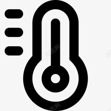温度计热温图标