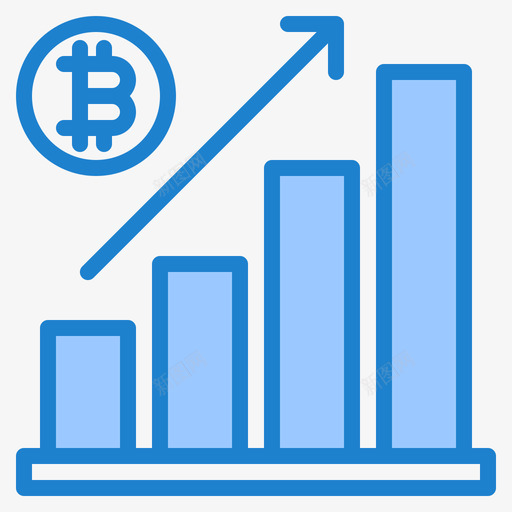 比特币加密货币103蓝色svg_新图网 https://ixintu.com 比特 加密 货币 蓝色