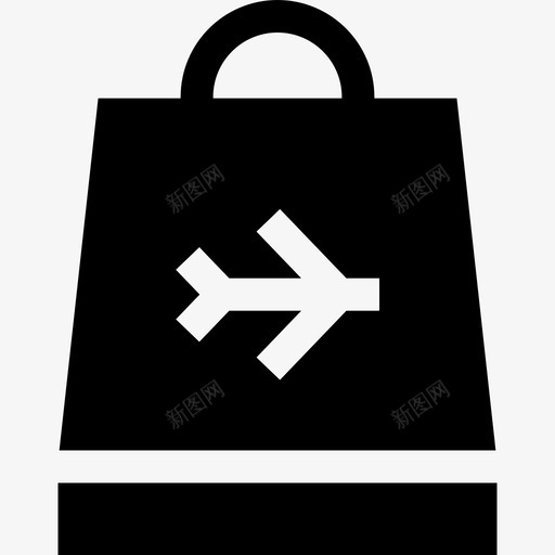 购物袋机场167装满svg_新图网 https://ixintu.com 购物袋 机场 装满