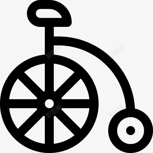 自行车英国18直线型svg_新图网 https://ixintu.com 自行车 英国 直线 线型