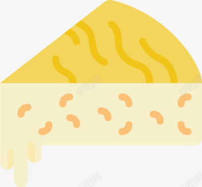 奶酪法国4扁平图标