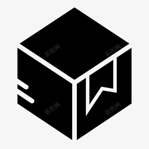 产品盒子礼物svg_新图网 https://ixintu.com 产品 盒子 礼物 包装 包裹 送货 标志