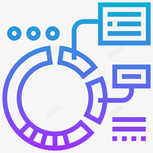 图表研究和分析5梯度svg_新图网 https://ixintu.com 图表 研究 分析 梯度
