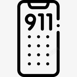 拨打急救电话矢量插画拨打911急救电话53直拨高清图片