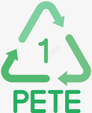 回收塑料制品3扁平图标