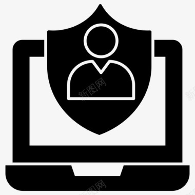 配置文件保护帐户安全数据保护图标