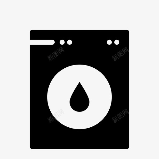 洗衣机清洁电子svg_新图网 https://ixintu.com 洗衣机 清洁 电子 电子设备 雕刻