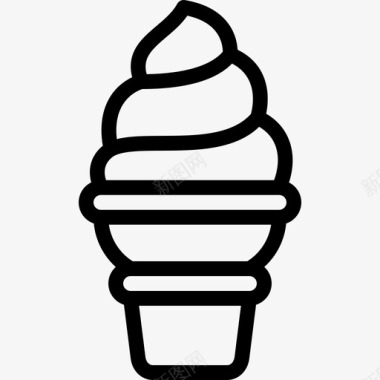 冰淇淋食品205直链图标