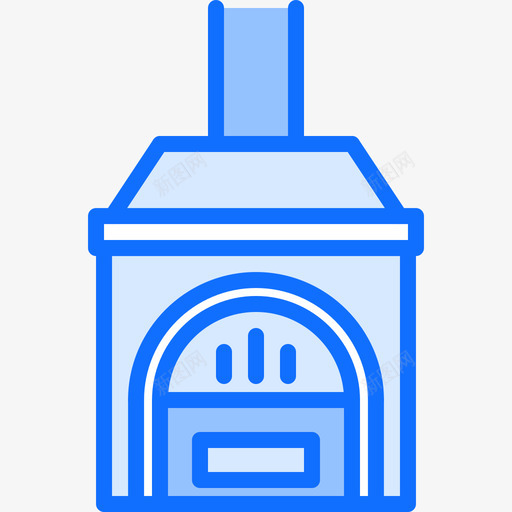 烤箱铁匠2蓝色svg_新图网 https://ixintu.com 烤箱 铁匠 蓝色