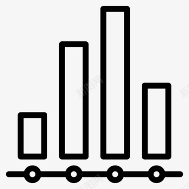 时间线图表比较图标
