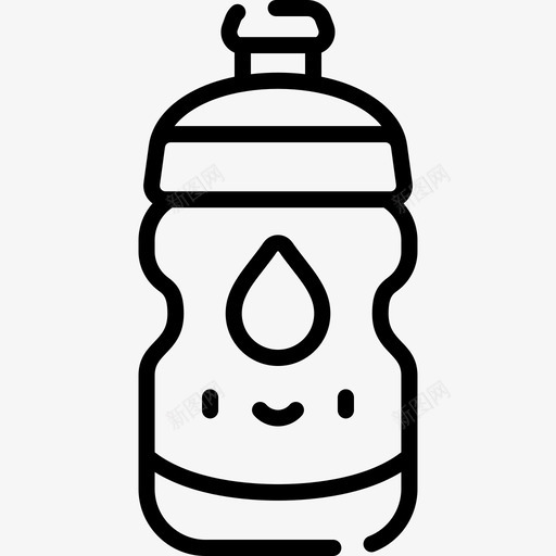 水瓶瑜伽39直线型svg_新图网 https://ixintu.com 水瓶 瑜伽 直线 线型