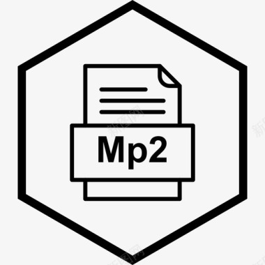 mp2文件文件文件类型格式图标