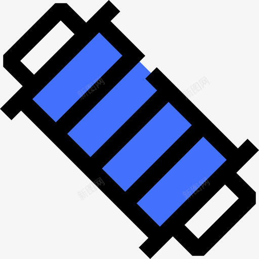 线圈电子零件蓝色svg_新图网 https://ixintu.com 线圈 电子零件 蓝色